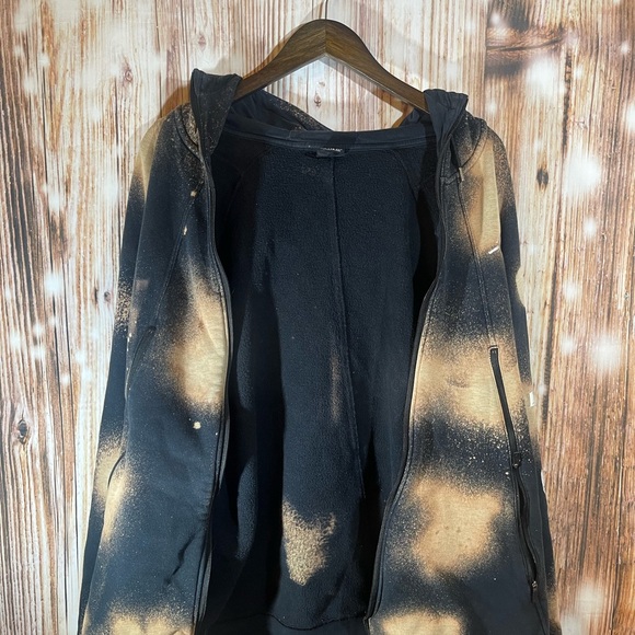 Air Jordan Jacket Hoodie Tie Dyed Bleached Number On Hoodie - Picture 10 of 13